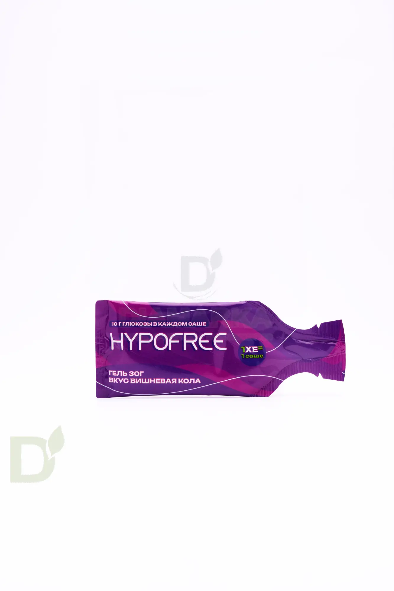 Гель HYPOFREE DIAMARKA 1ХЕ Вишневая Кола, мягкая упаковка, 10 саше по 30мл