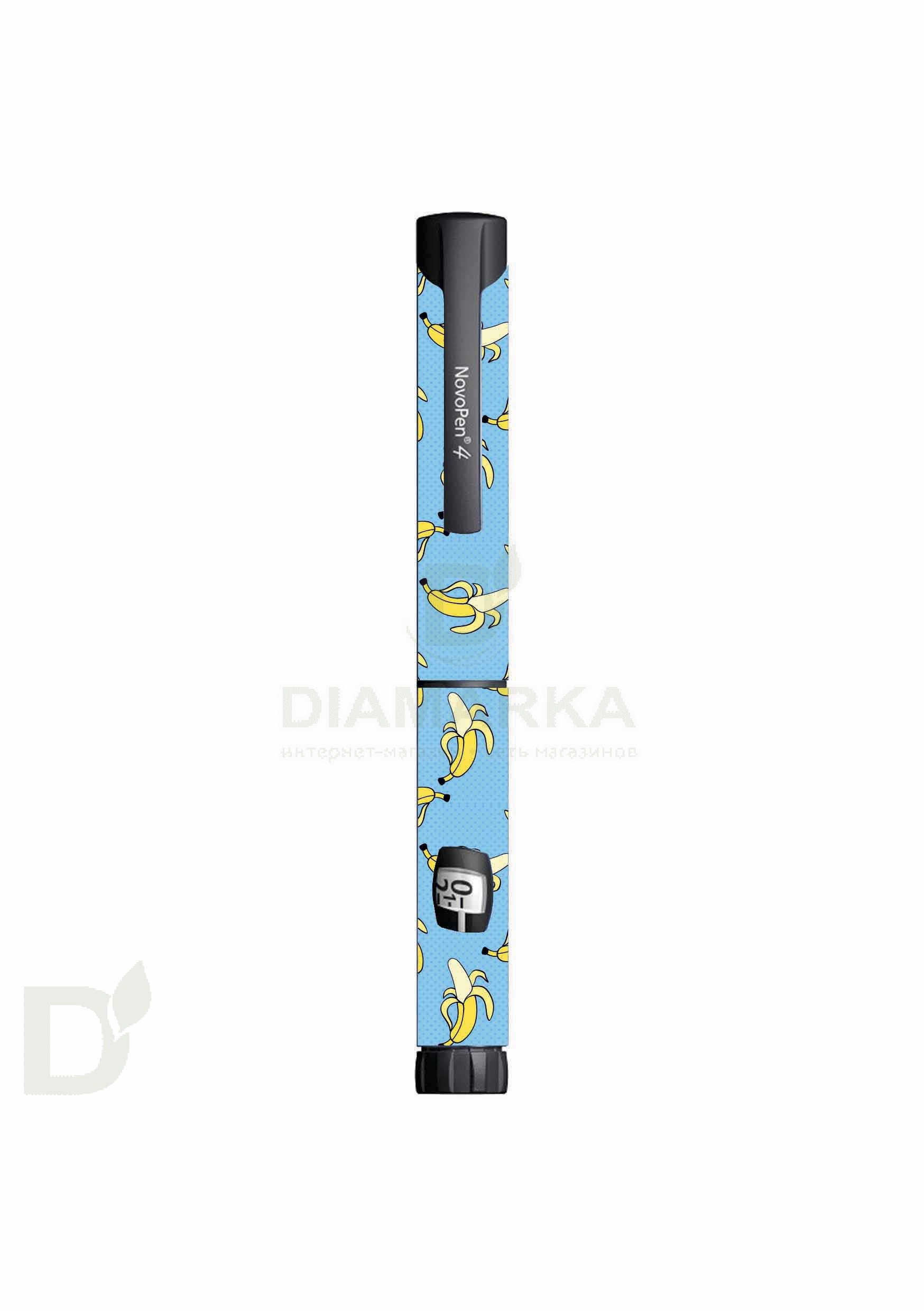 Наклейка на шприц-ручку НовопенЭХО и Новопен4