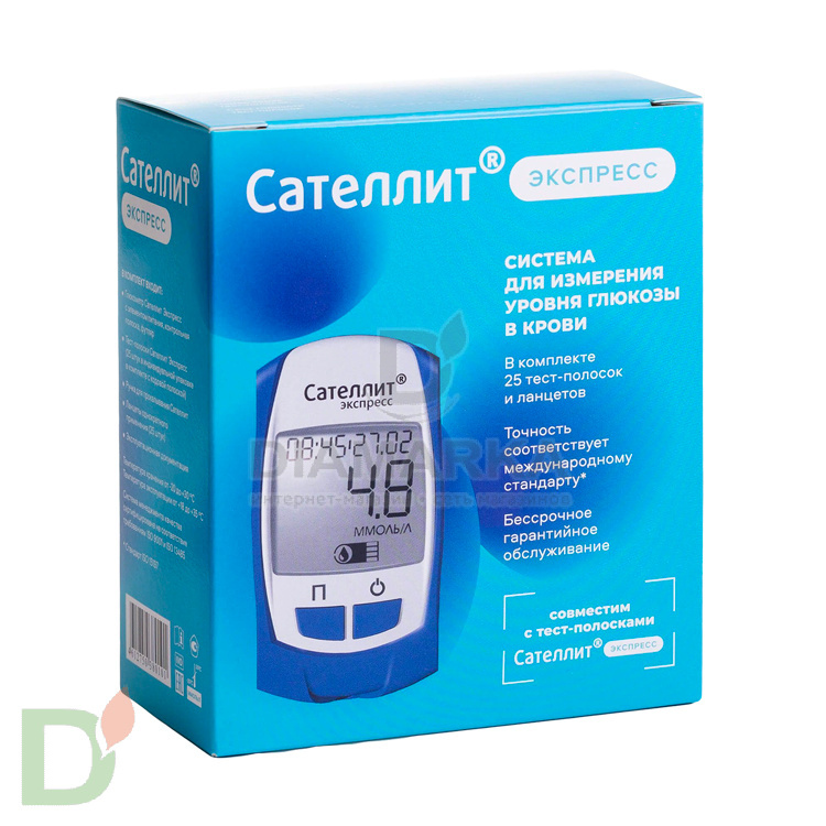 Глюкометр Сателлит Экспресс ПКГ-03 №50 АКЦИЯ