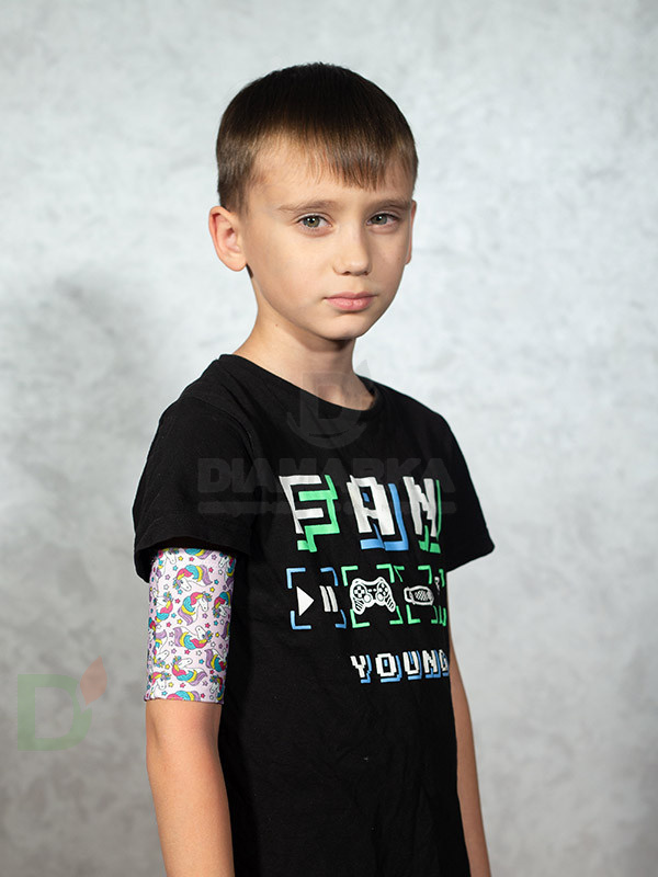 Повязка для сенсора на руку Insula Единорожка