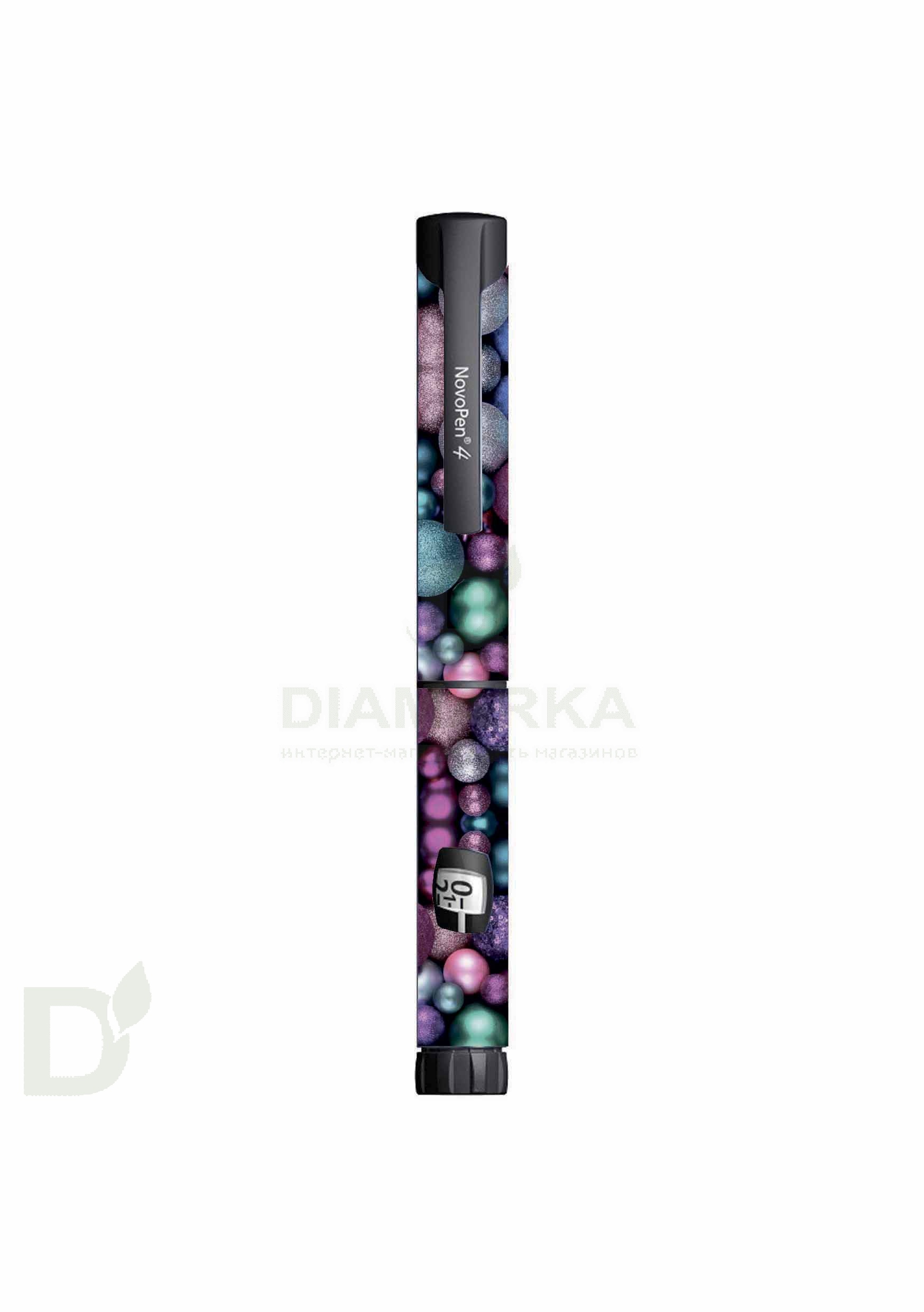 Наклейка на шприц-ручку НовопенЭХО и Новопен4