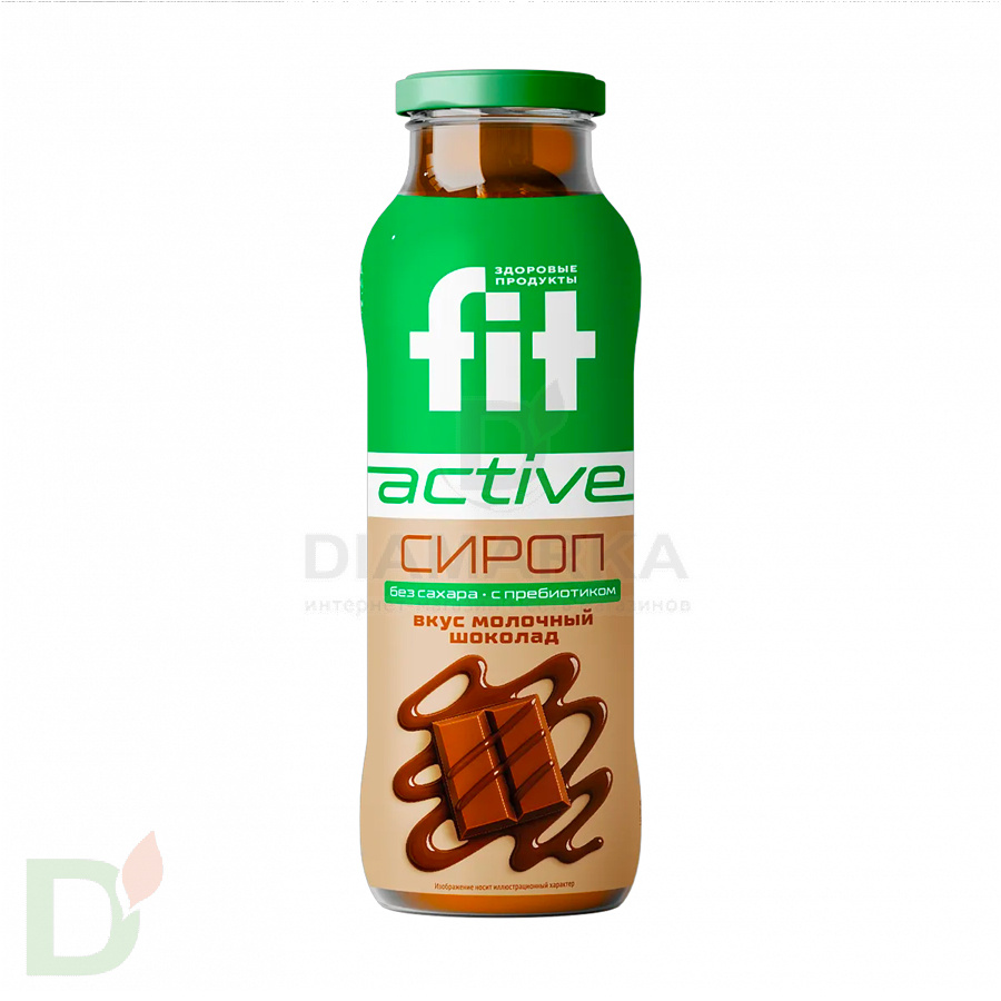 Сироп "Молочный шоколад" ФитАктив  300мл.