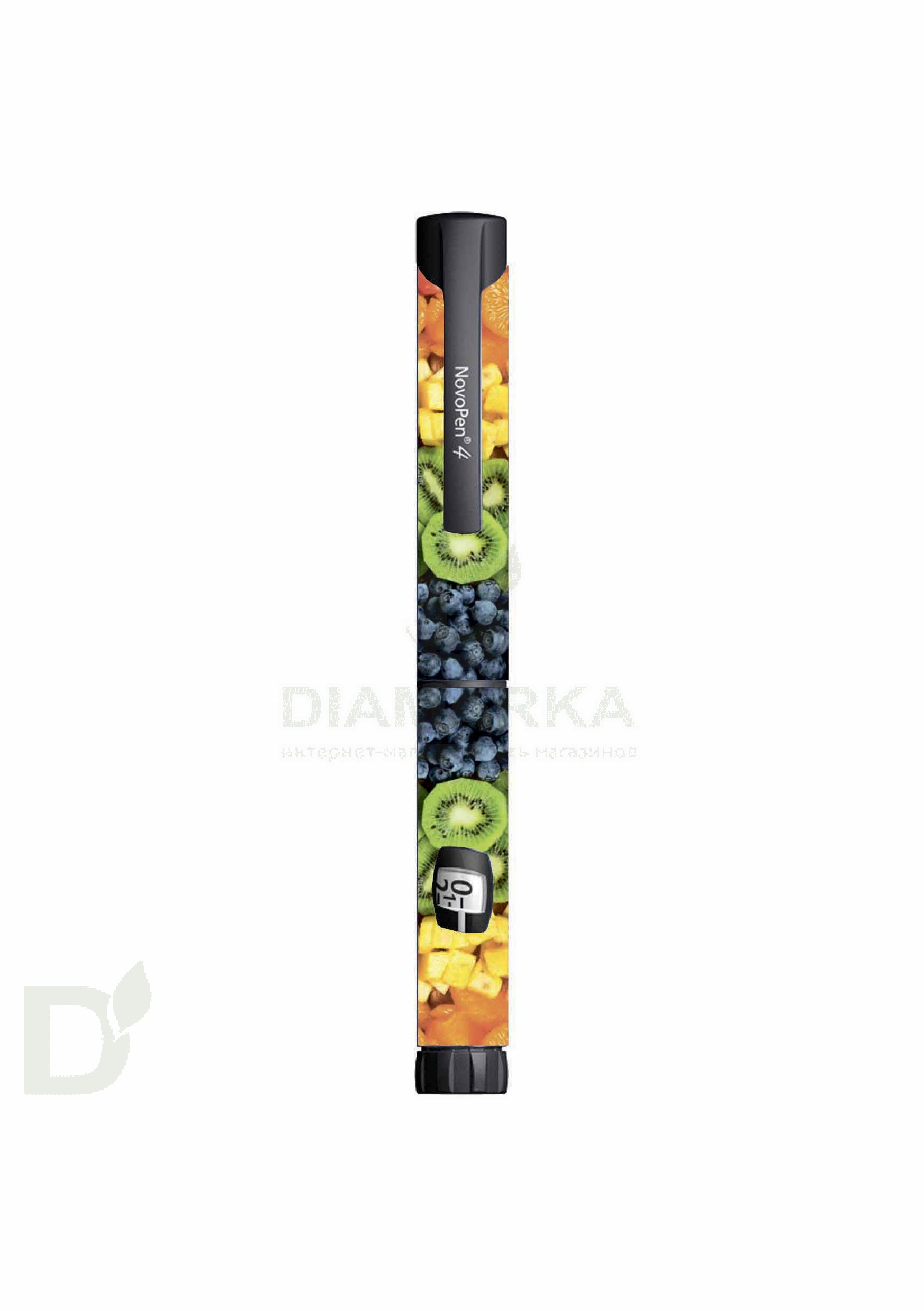 Наклейка на шприц-ручку НовопенЭХО и Новопен4