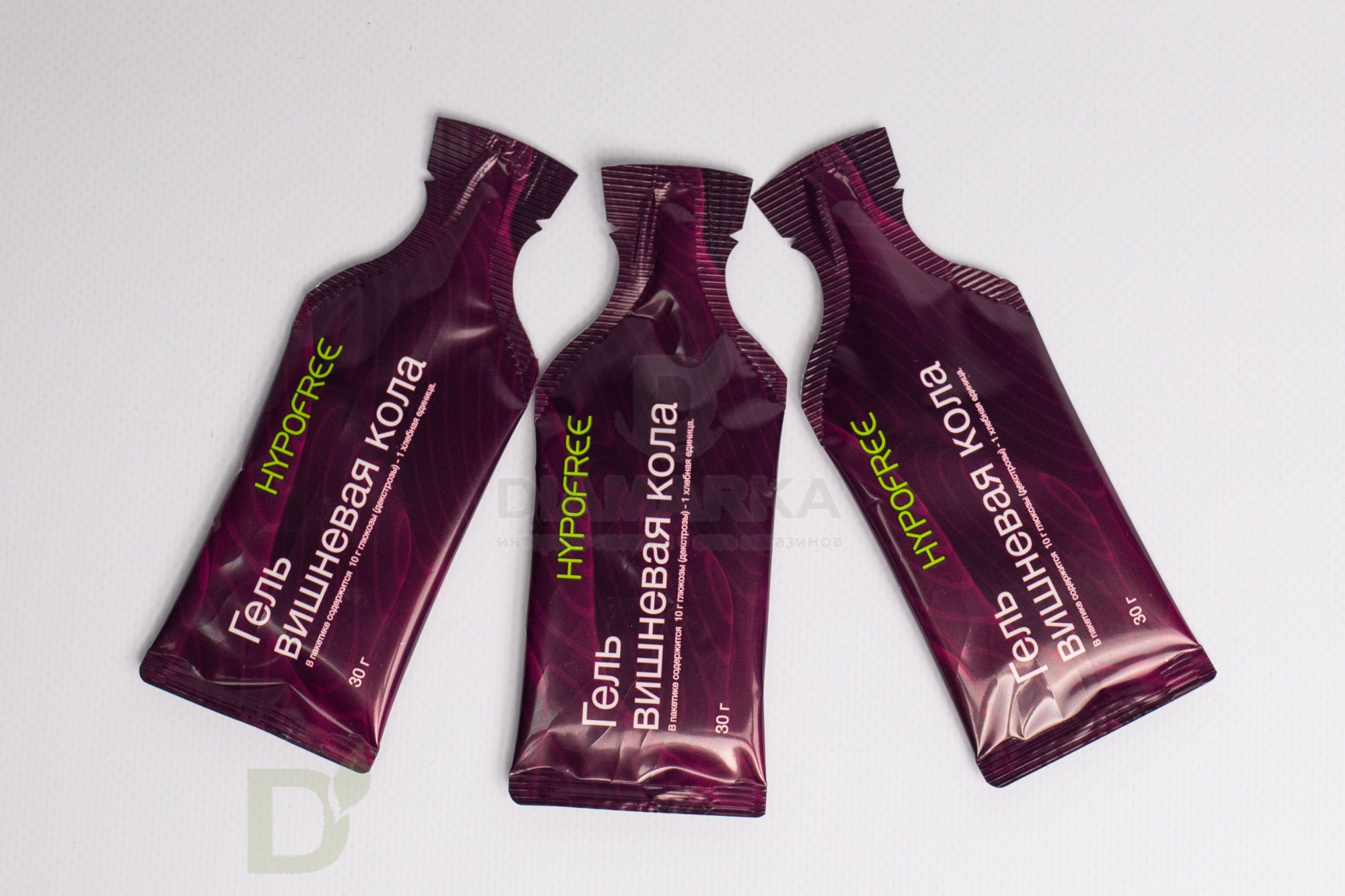 Гель HYPOFREE DIAMARKA 1ХЕ Вишневая Кола, мягкая упаковка, 10 саше по 30мл в интернет-магазине