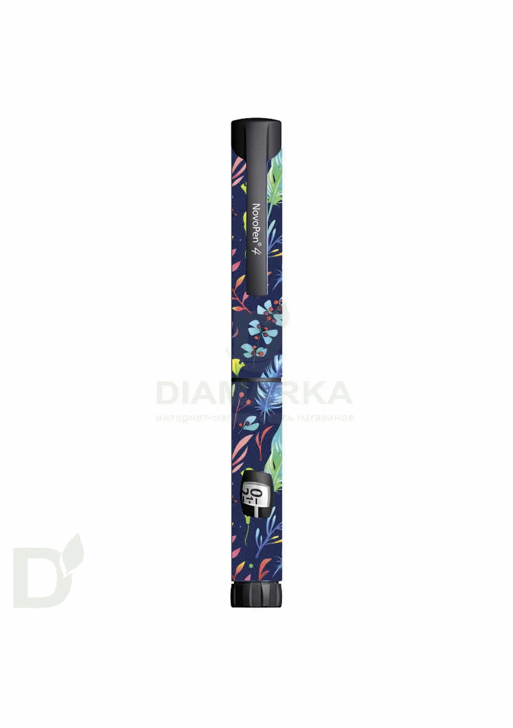 Наклейка на шприц-ручку НовопенЭХО и Новопен4