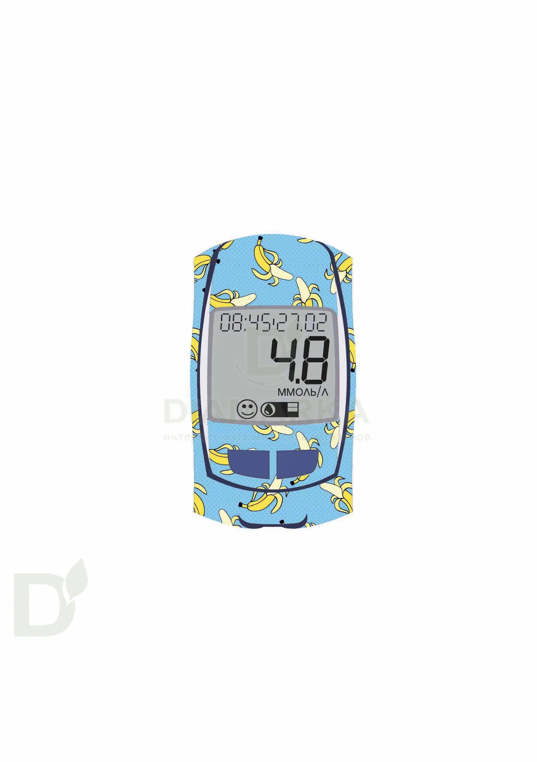 Наклейка на глюкометр Сателлит-Экспресс