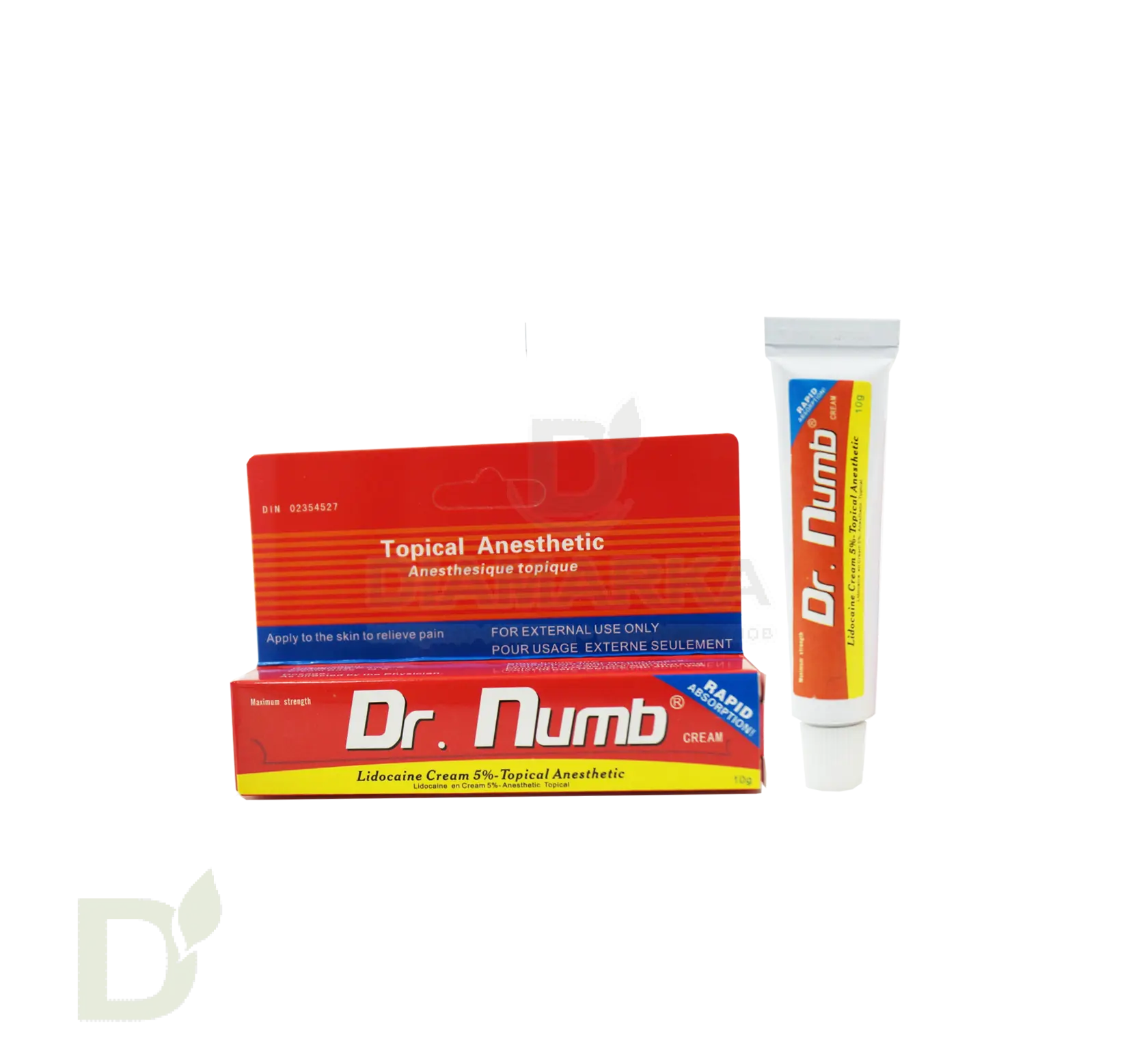 Крем обезболивающий Dr Numb 5% 10мл